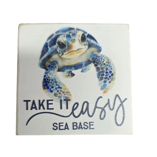 Wooden Magnet Turtle Easy
