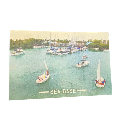 Wooden Postcard Sailboating
