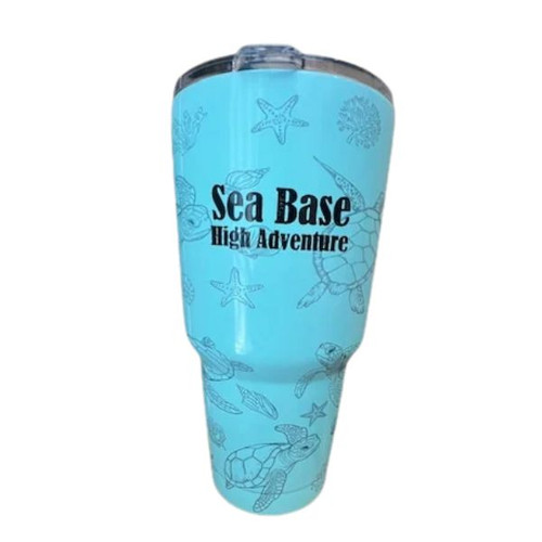 Tumbler S. Steel Turtle Teal