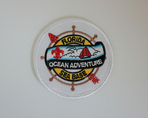 Shipwheel Ocean Adventure A-B Emblem