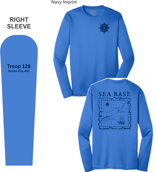 Custom Crew LS Chart - Blue