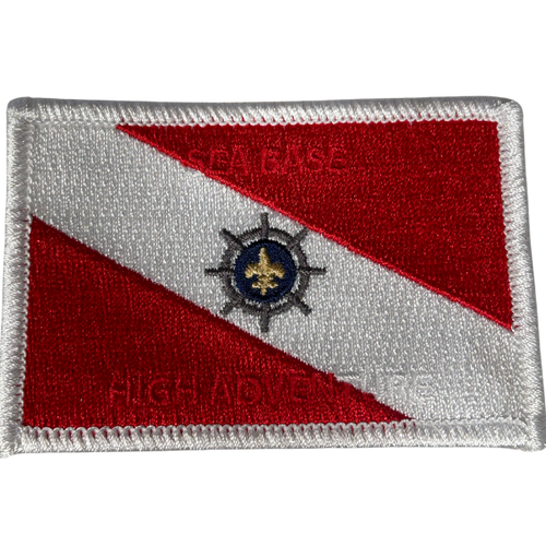 Patch Dive Flag With Logo