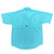 Fishing Shirt SS 499 Columbia Sports Wear Baby Blue