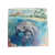 Wooden Magnet Manatee & Baby