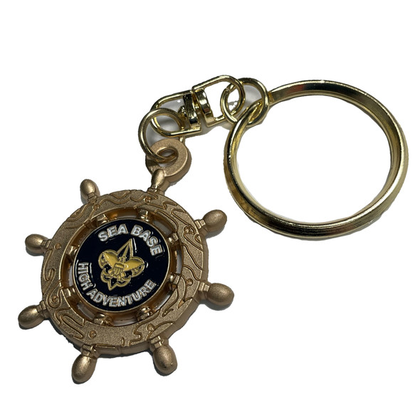 Keychain Logo Gold/Blue Symbol Arts
