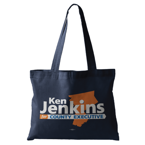 Ken Jenkins (Navy Canvas Tote)