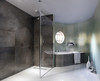 Column Glass Shower Panel 900mm