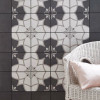 Twenties Black Wall & Floor Tile 200 x 200 x 6mm