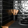 Asly Black Floor & Wall Tile 300 x 75 x 10mm