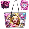 Alice In Retroland Candy Kult Large Tote Bag
