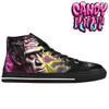 Frankenstein Fright Candy Women's Classic High Top Canvas Shoes