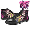 Frankenstein Fright Candy Women's Classic High Top Canvas Shoes