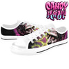 Frankenstein Fright Candy White LADIES Canvas Shoes