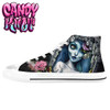 Corpse Bride Waiting For You Fright Candy White Women's Classic High Top Canvas Shoes