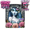 Corpse Bride Waiting For You Fright Candy Micro Fleece Blanket