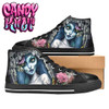 Corpse Bride Waiting For You Fright Candy Women's Classic High Top Canvas Shoes