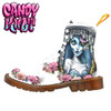 Corpse Bride Waiting For You Fright Candy White LADIES Candy Kult Boots