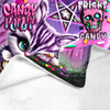Bunny Donut Pentagram Fright Candy Micro Fleece Blanket