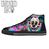 Trippy Mouse Women's Classic High Top Canvas Shoes