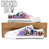 Trippy Mouse White MENS Canvas Shoes