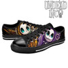 Jack Skellington Pumpkin Patch MENS Canvas Shoes