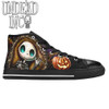 Jack Skellington Pumpkin Patch Women's Classic High Top Canvas Shoes