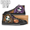 Jack Skellington Pumpkin Patch Women's Classic High Top Canvas Shoes