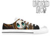 Jack Skellington Pumpkin Patch White LADIES Canvas Shoes