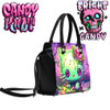 Zombie Kitty Fright Candy Crossbody Handbag