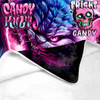 Cheshire Werecat Fright Candy Micro Fleece Blanket