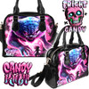 Cheshire Werecat Fright Candy Classic Convertible Crossbody Handbag
