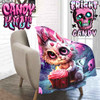 From Paris To The Grave Fright Candy Micro Fleece Blanket