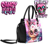 From Paris To The Grave Fright Candy Crossbody Handbag