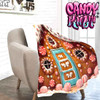 Gingerbread House Candy Kult Micro Fleece Blanket