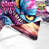 Cheshire Cat Wonderland Haunted By Cupcakes Micro Fleece Blanket