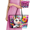 Rainbow Lollipop Unicorn Candy Kult Large Tote Bag