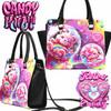 Gumball Wishes Retro Candy Crossbody Handbag