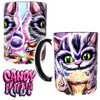 Cheshire Cat Tea Party Candy Kult Large Mug