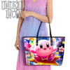 Kirby Crystal Heart Large Pu Leather Handbag / Shoulder Bag