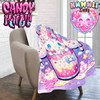 Cloudy Day Milkshake Kawaii Candy Micro Fleece Blanket