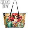 Ariel Anchor Tattoo Art Large Pu Leather Handbag / Shoulder Bag