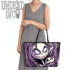 Jack Skellington Haunted Portrait Large Pu Leather Handbag / Shoulder Bag