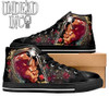 Cursed Beast Men’s Classic High Top Canvas Shoes
