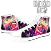 Dreaming Of Wonderland White Women's Classic High Top Canvas Shoes