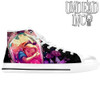 Dreaming Of Wonderland White Men’s Classic High Top Canvas Shoes