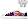 Dreaming Of Wonderland White LADIES Canvas Shoes