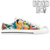 Vintage Wonderland White LADIES Canvas Shoes