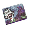 Comic Book Style Joker PU Leather Bifold Wallet