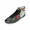 Alice In Wonderland Down The Rabbit Hole Women's Classic High Top Canvas Shoes