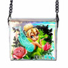 Tinkerbell Enchanted Forest Undead Inc Hologram Shoulder Bag With Removable Chain